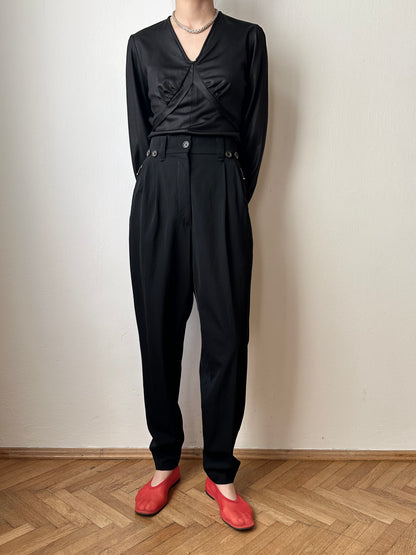90s JIL SANDER+ wool trouser W26