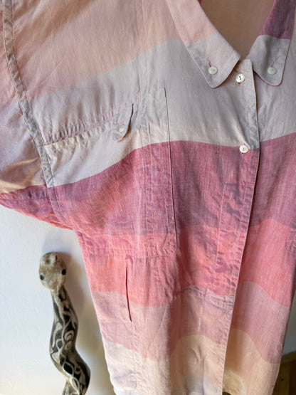 JIL SANDER linen over shirt