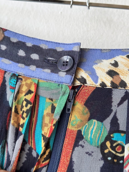KENZO jungle rayon pants