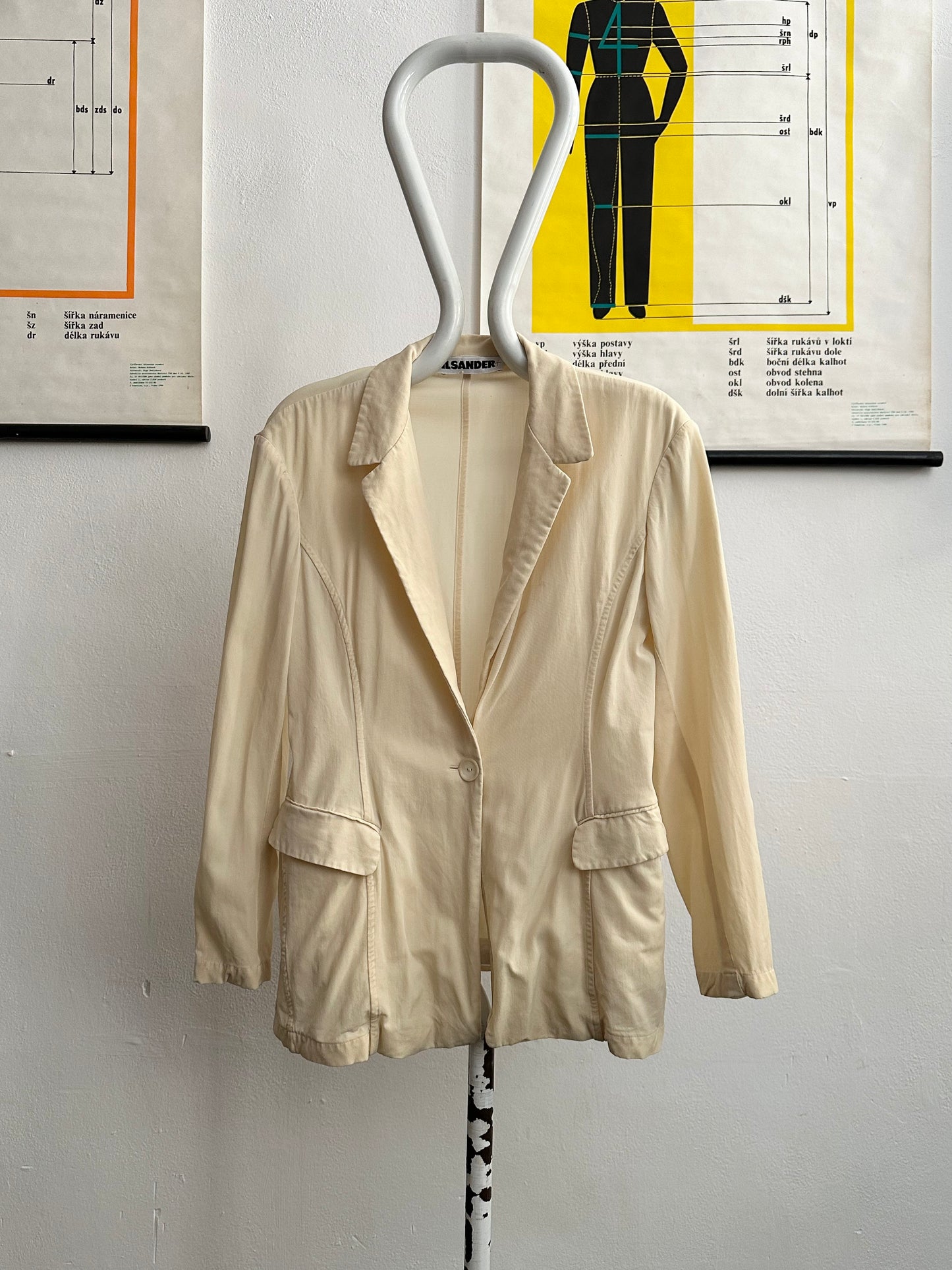 90s JIL SANDER nylon jacket