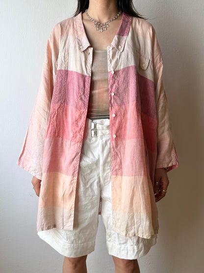 JIL SANDER linen over shirt