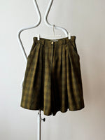 80s Alberta Ferretti wool shorts