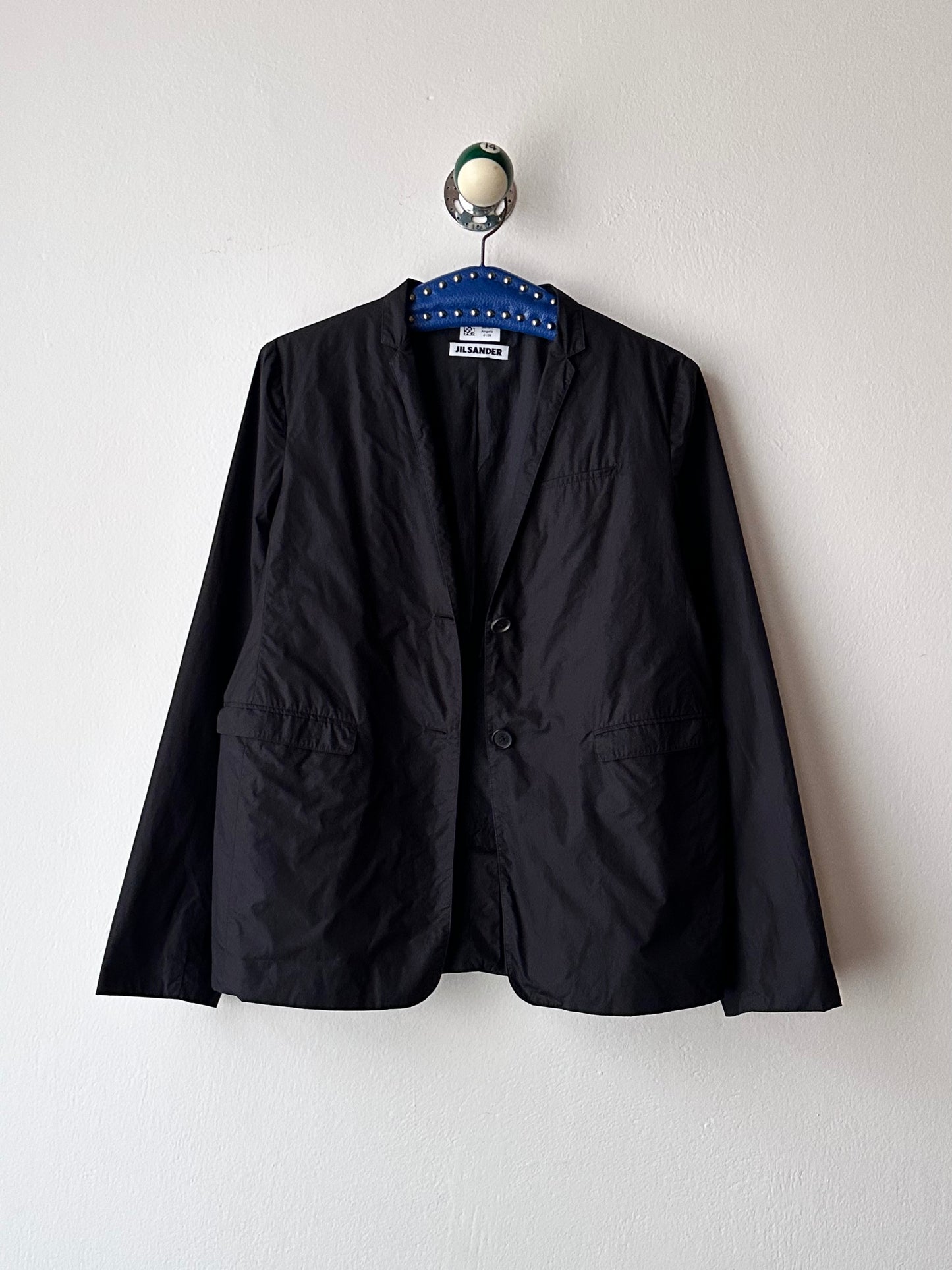 JIL SANDER minimal black jacket