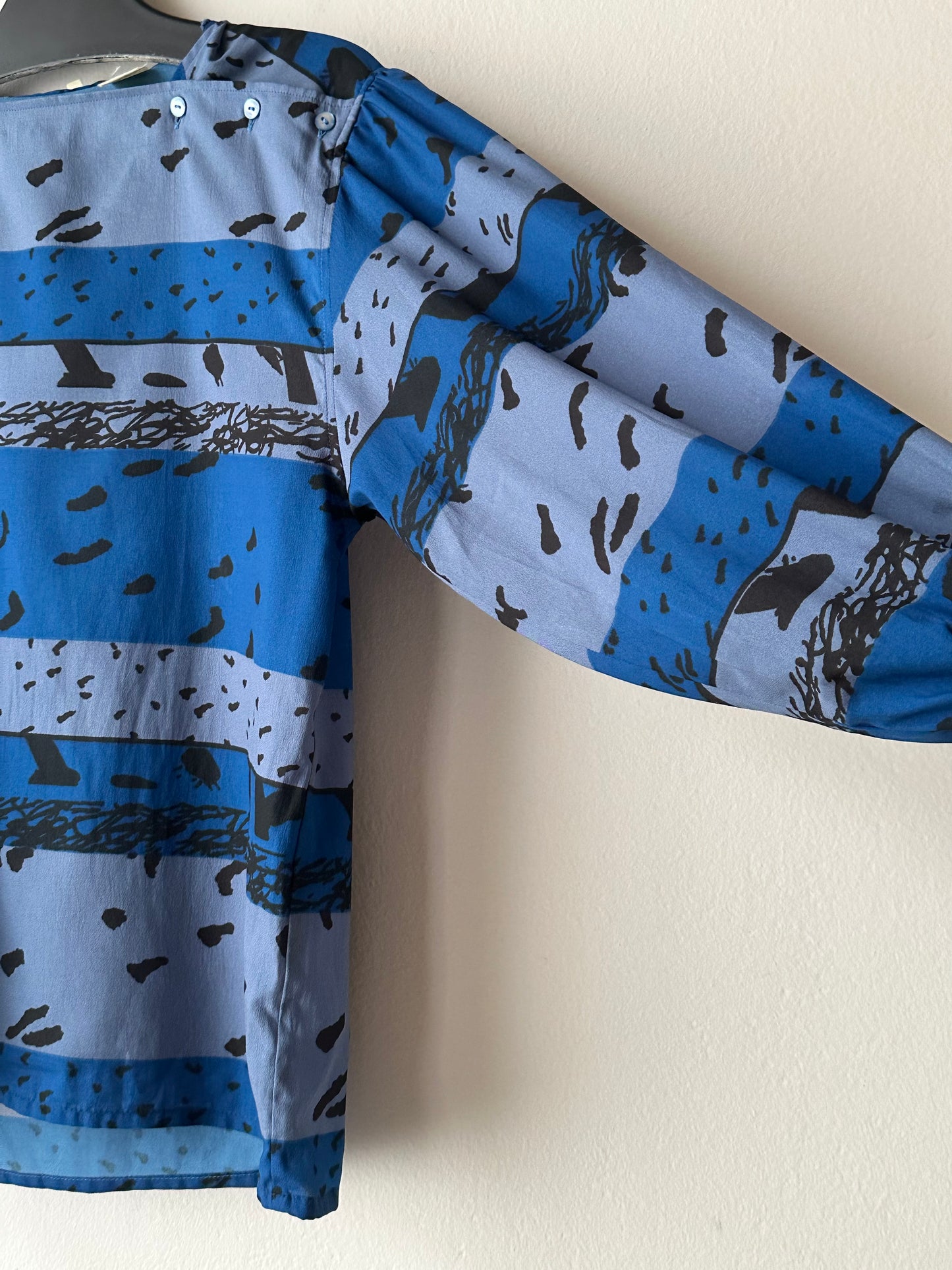 Peterpan tie blouse made in France