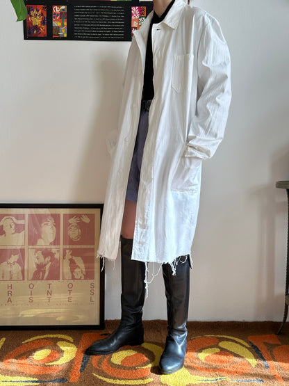 50-60s France shop coat