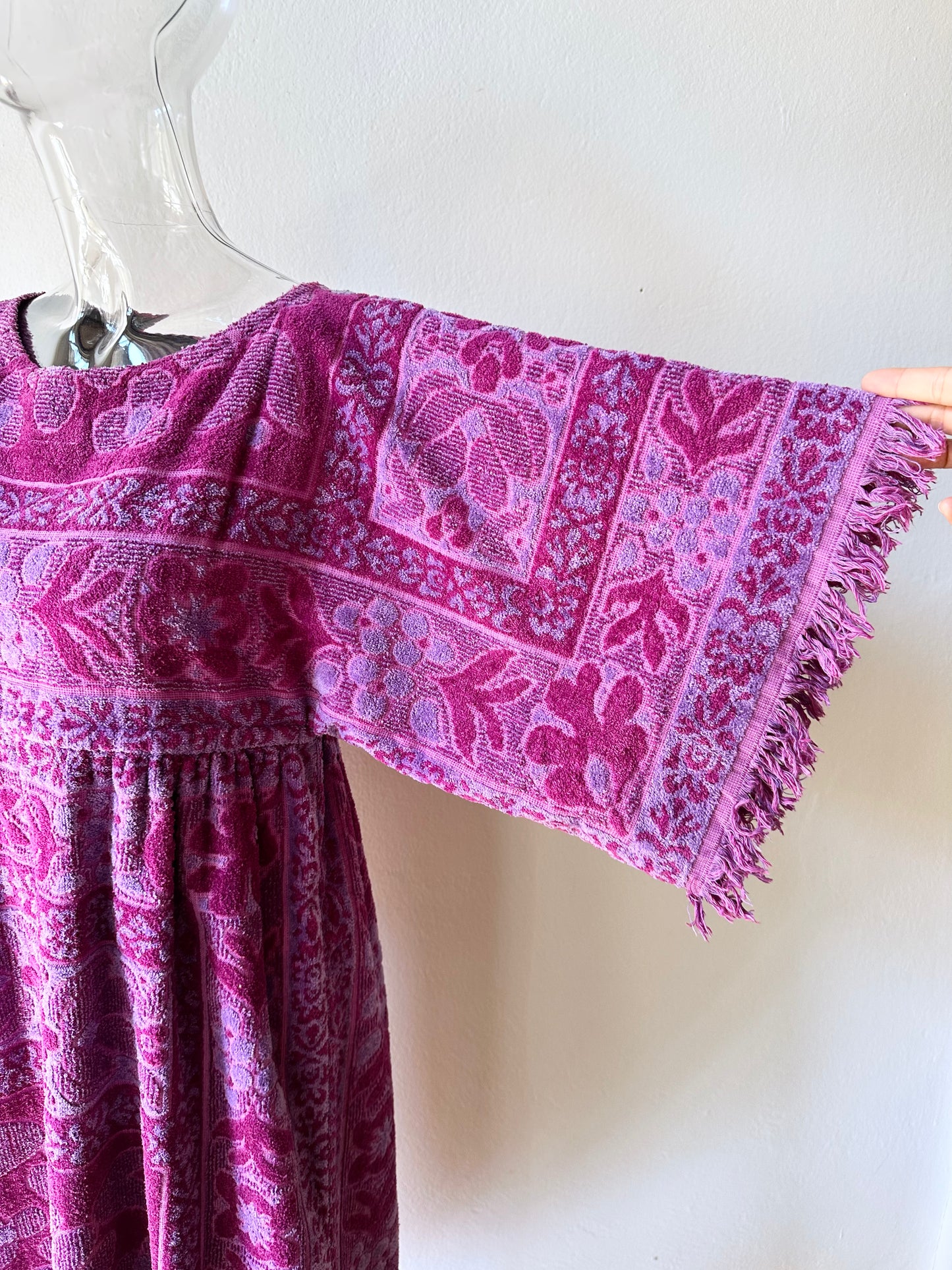 London towel dress ca. late 1970s