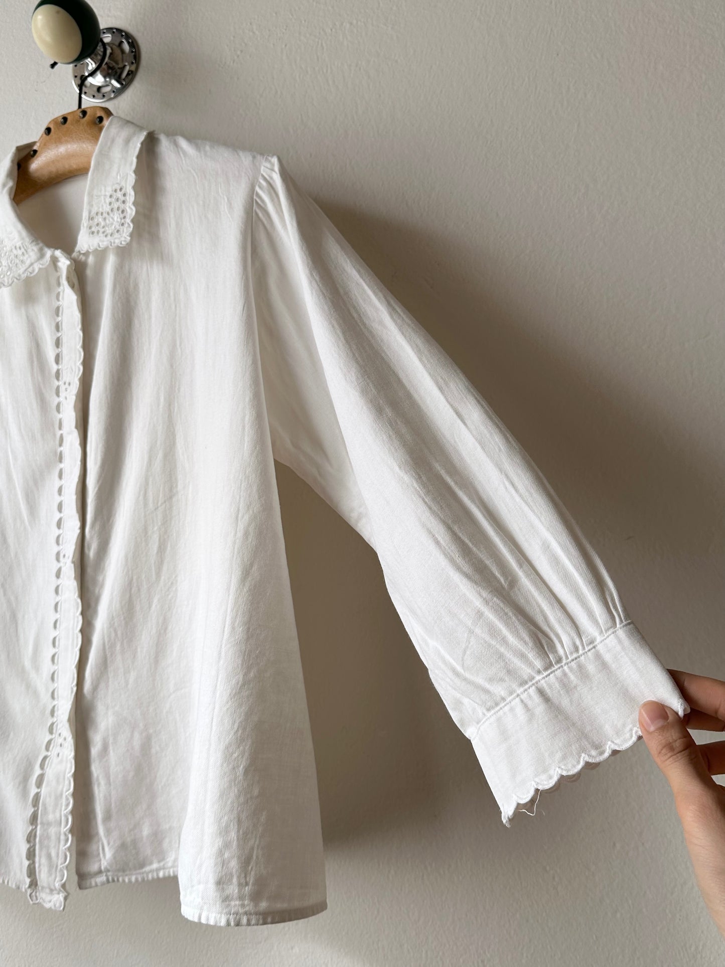 circa 20s antique cotton blouse