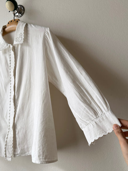 circa 20s antique cotton blouse