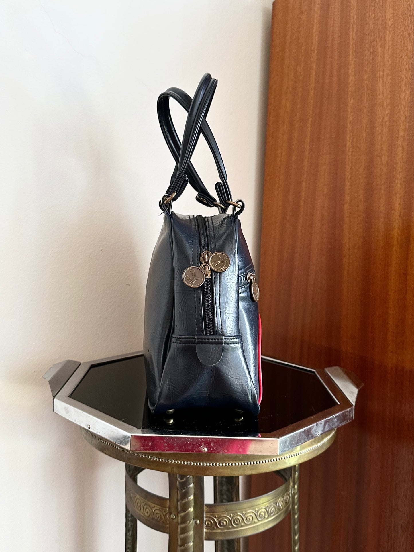 PUMA vinyl hand bag