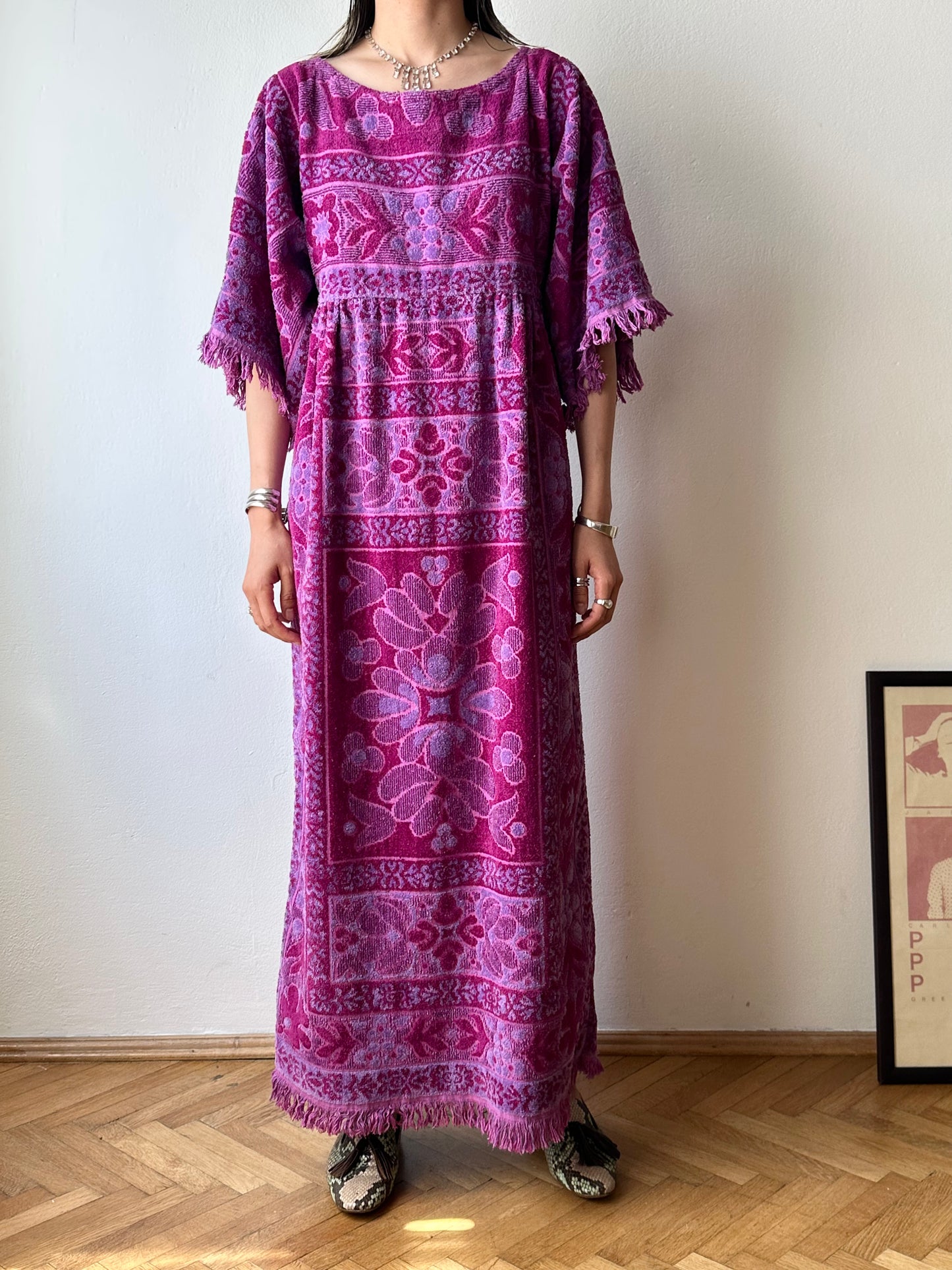 London towel dress ca. late 1970s