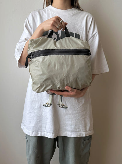 Nylon packable ice gray