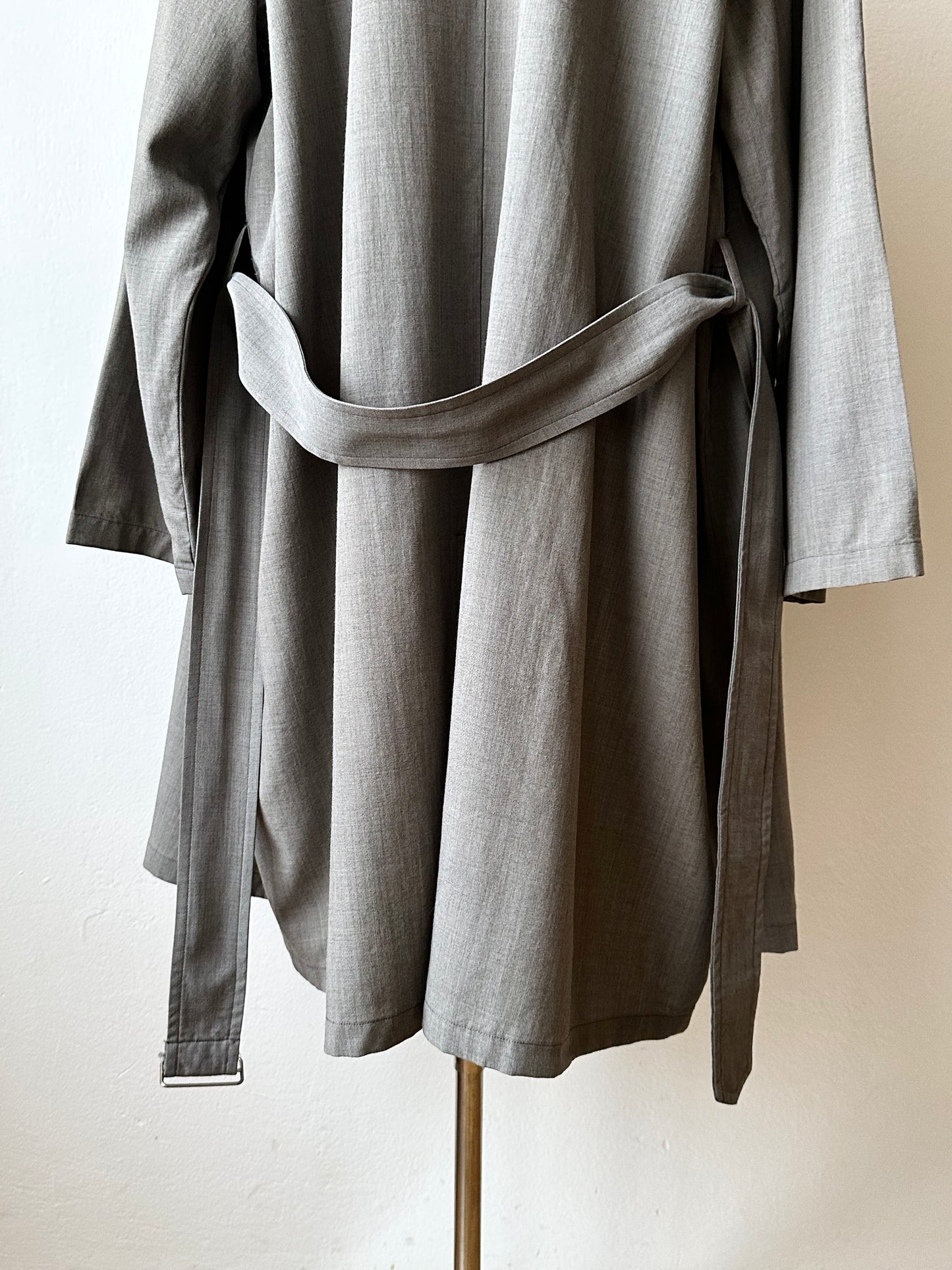 1991' Katharine Hamnett lana rayon trench jacket