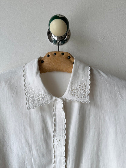 circa 20s antique cotton blouse