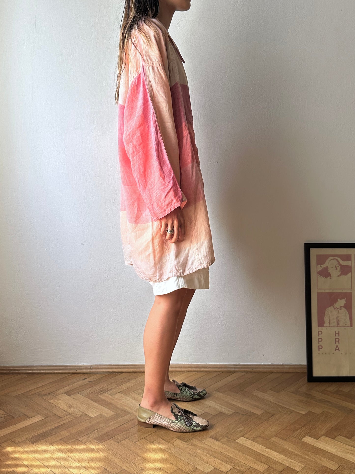 JIL SANDER linen over shirt