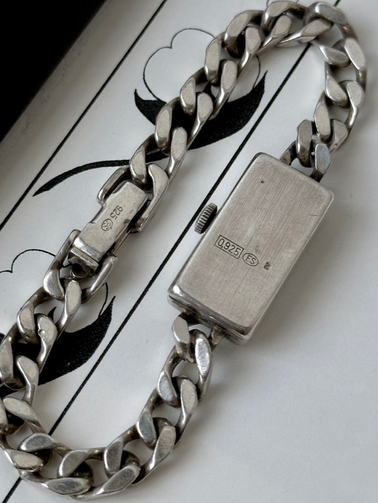 1970s German silver dresswatch