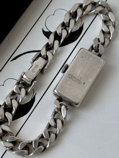 1970s German silver dresswatch