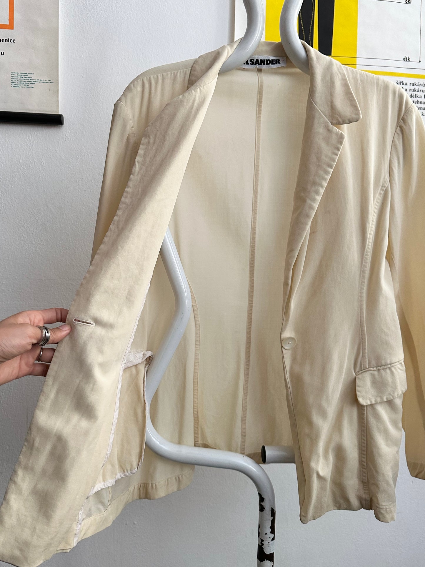 90s JIL SANDER nylon jacket