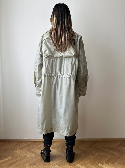 Nylon packable ice gray