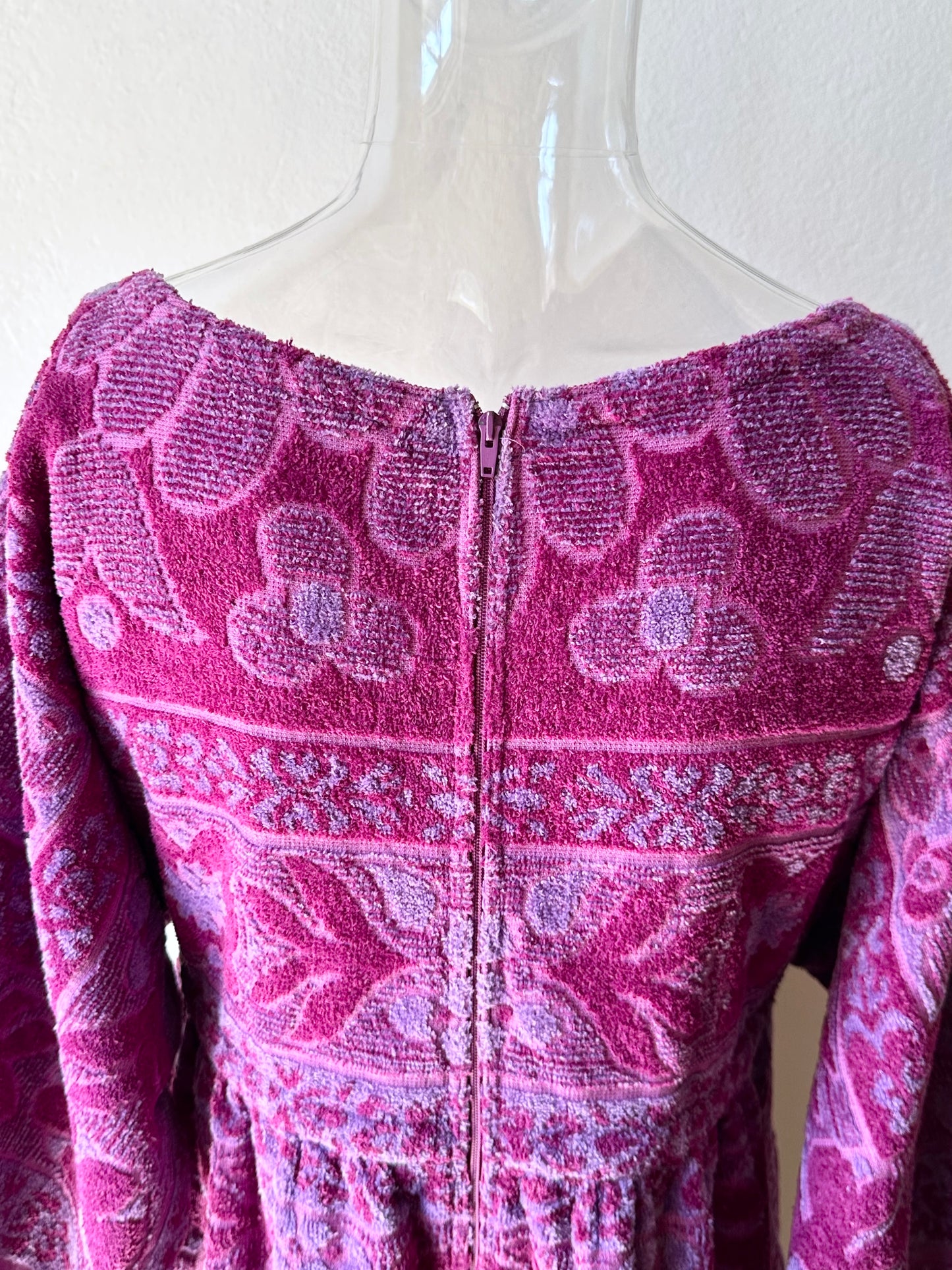 London towel dress ca. late 1970s