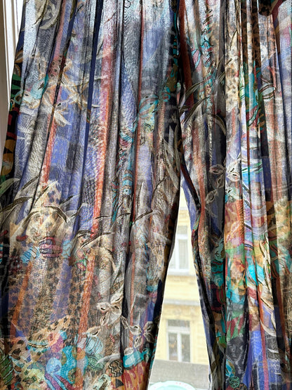 KENZO jungle rayon pants