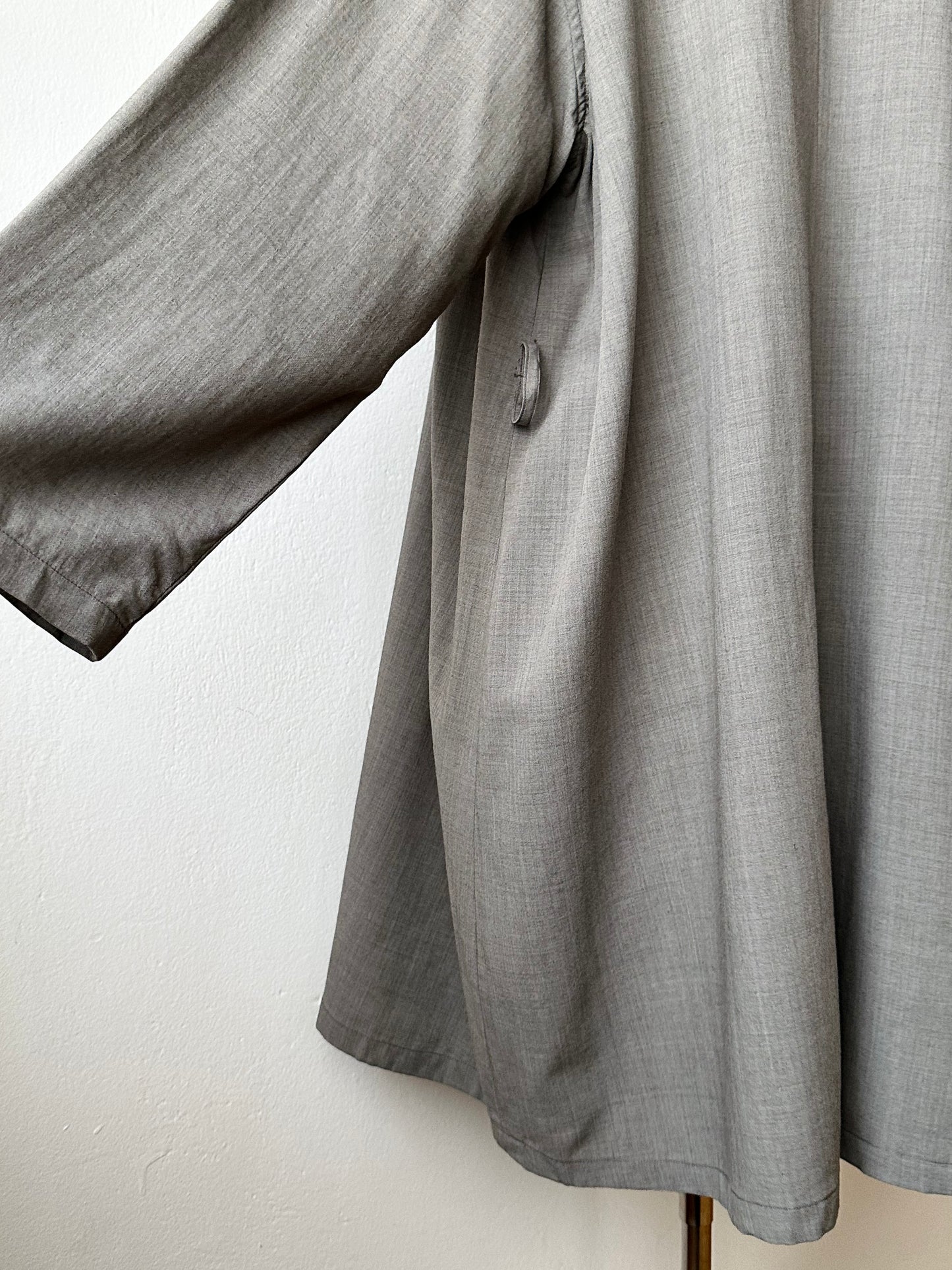 1991' Katharine Hamnett lana rayon trench jacket