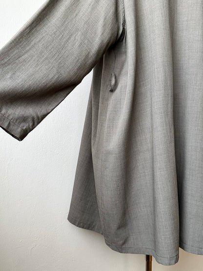 1991' Katharine Hamnett lana rayon trench jacket