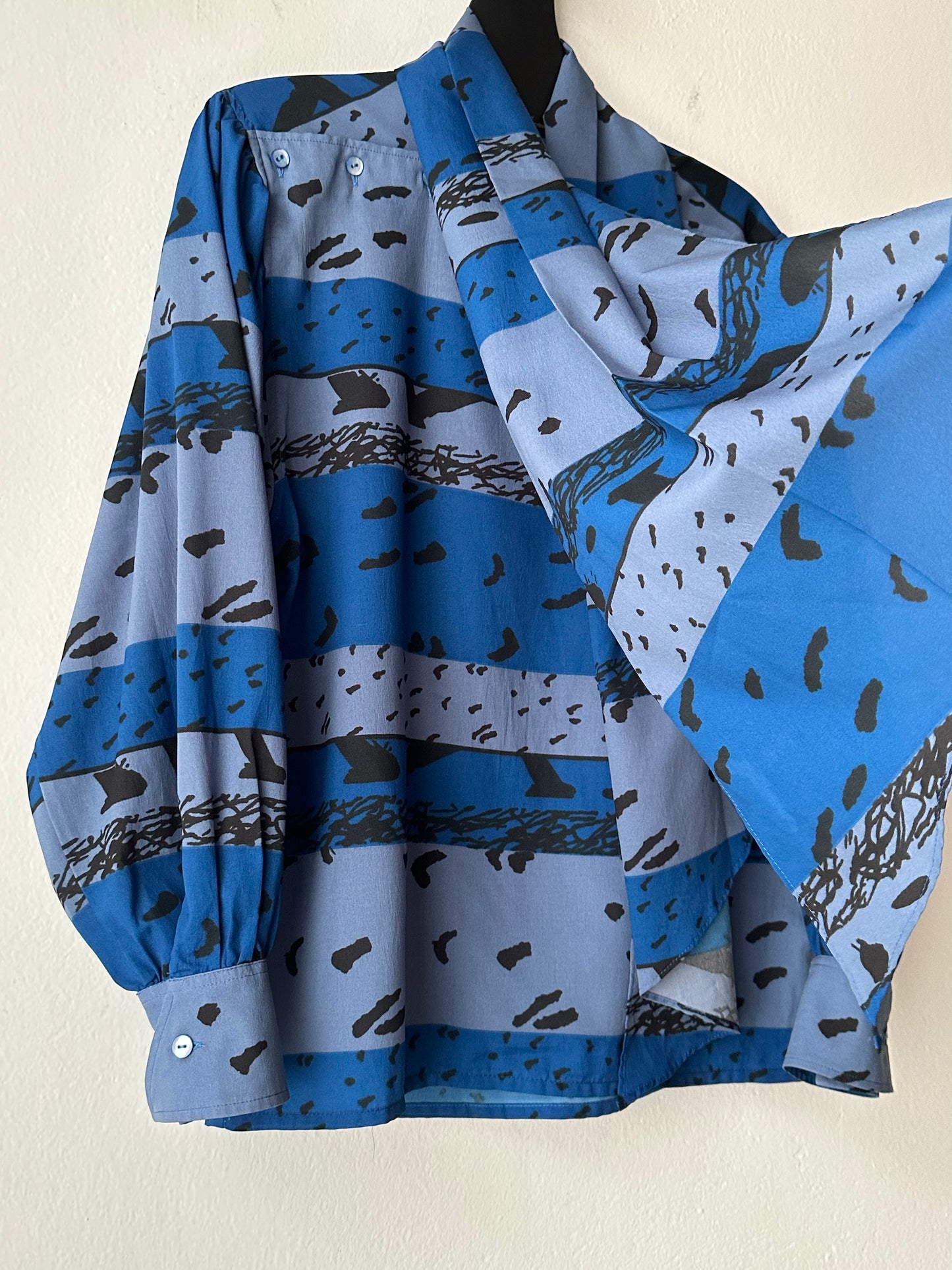 Peterpan tie blouse made in France