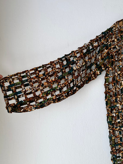 Super handmade batik mesh jacket