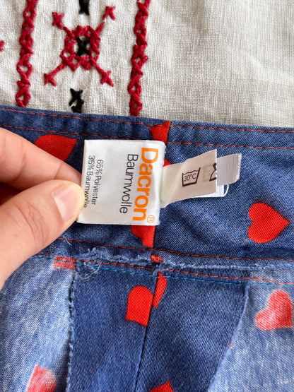 70s heart trouser W25