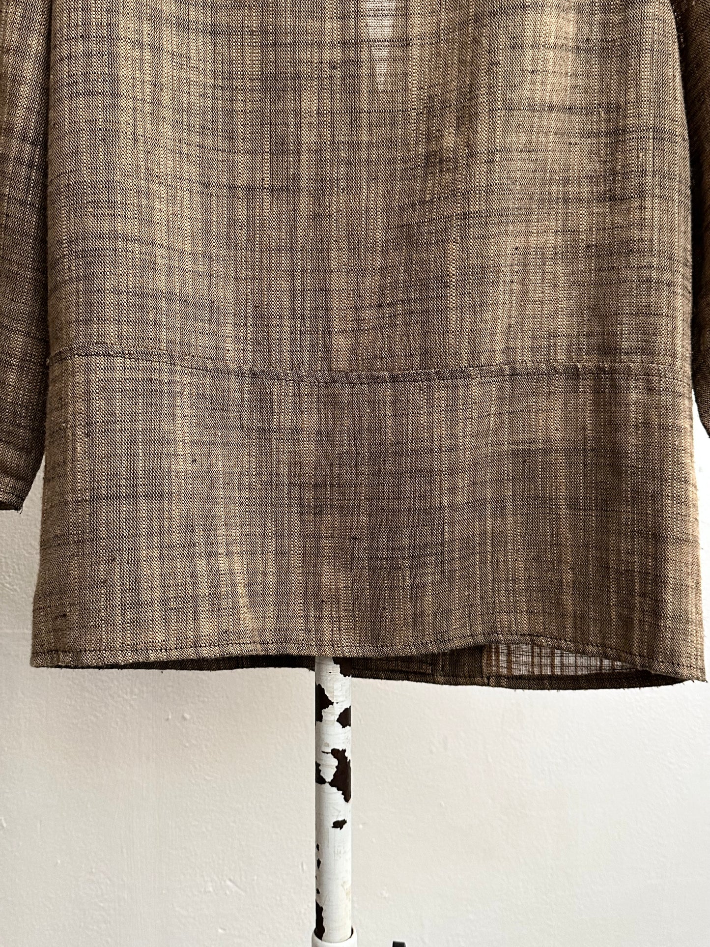 90s linen blend jacket