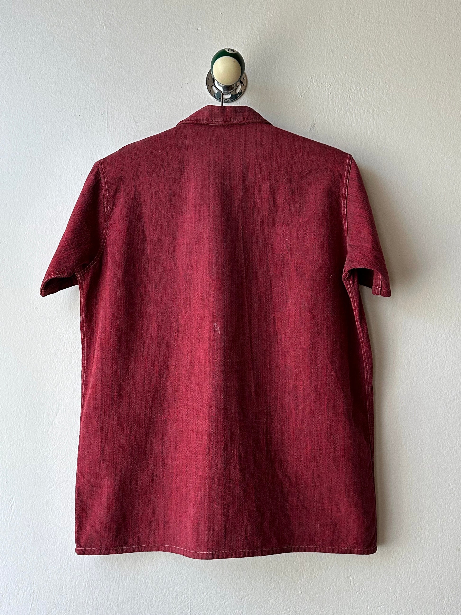 1960s Leisure shirt French 60年代 レジャーシャツ フレンチ フランス買 Toto Praha Vintage clothing shop Antique shop 古着屋 プラハ Showroom appointment Prague ユーロ古着 ヨーロッパ古着 古着卸 ヴィンテージ