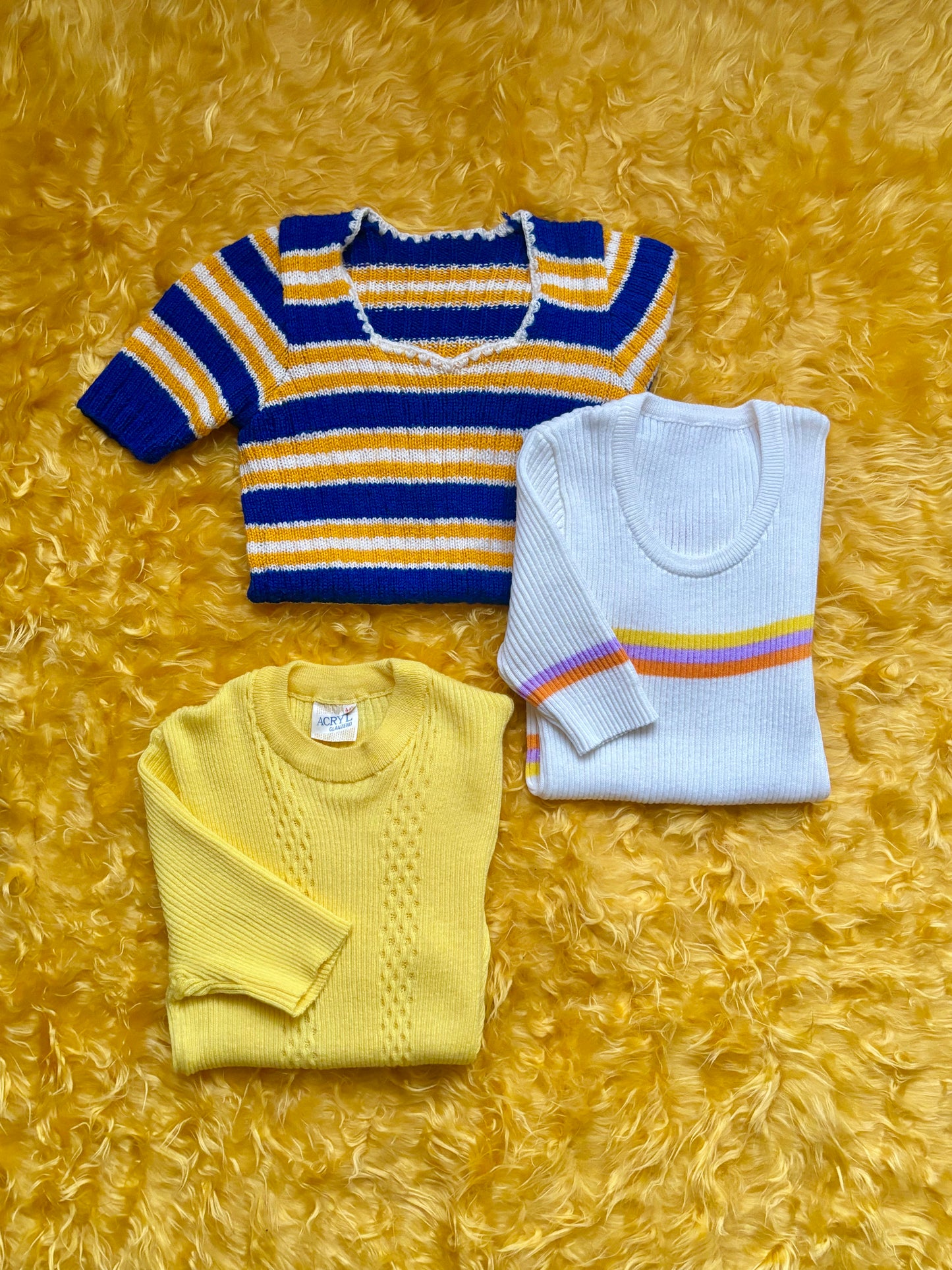 european acryl sweater sets - S