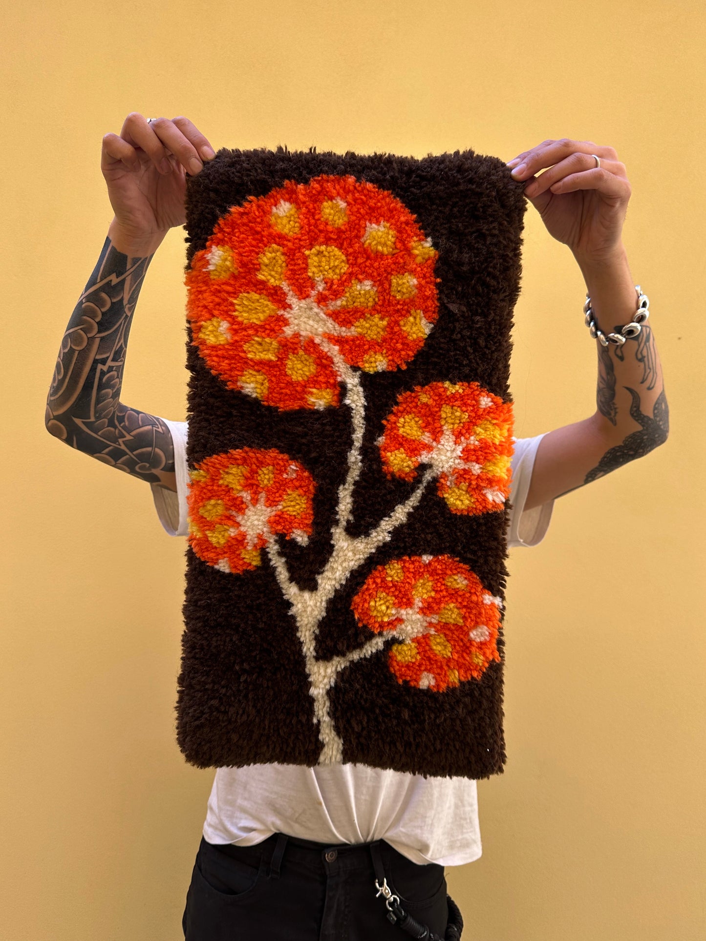 1970s Pile rug