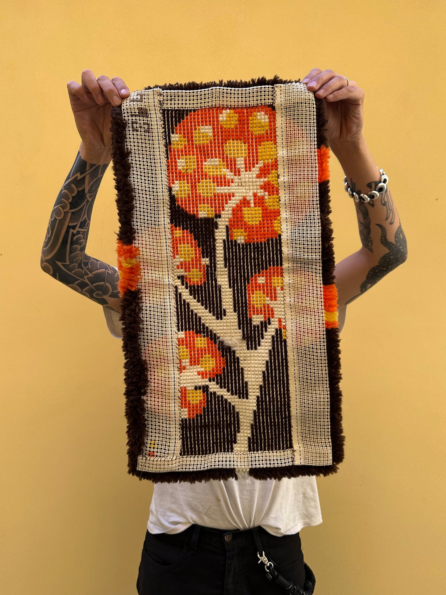 1970s Pile rug