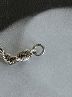 800 silver rope chain necklace