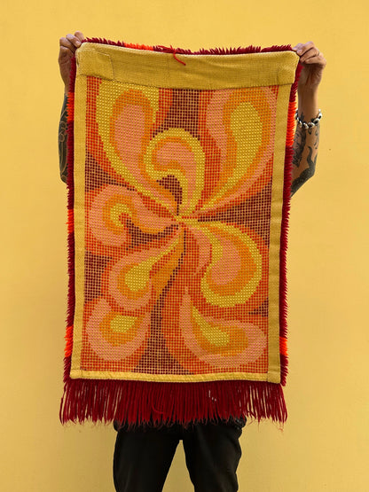 1970s Pile rug