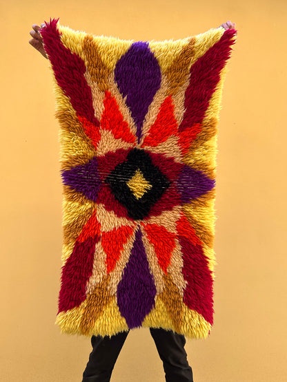 1970s Pile rug