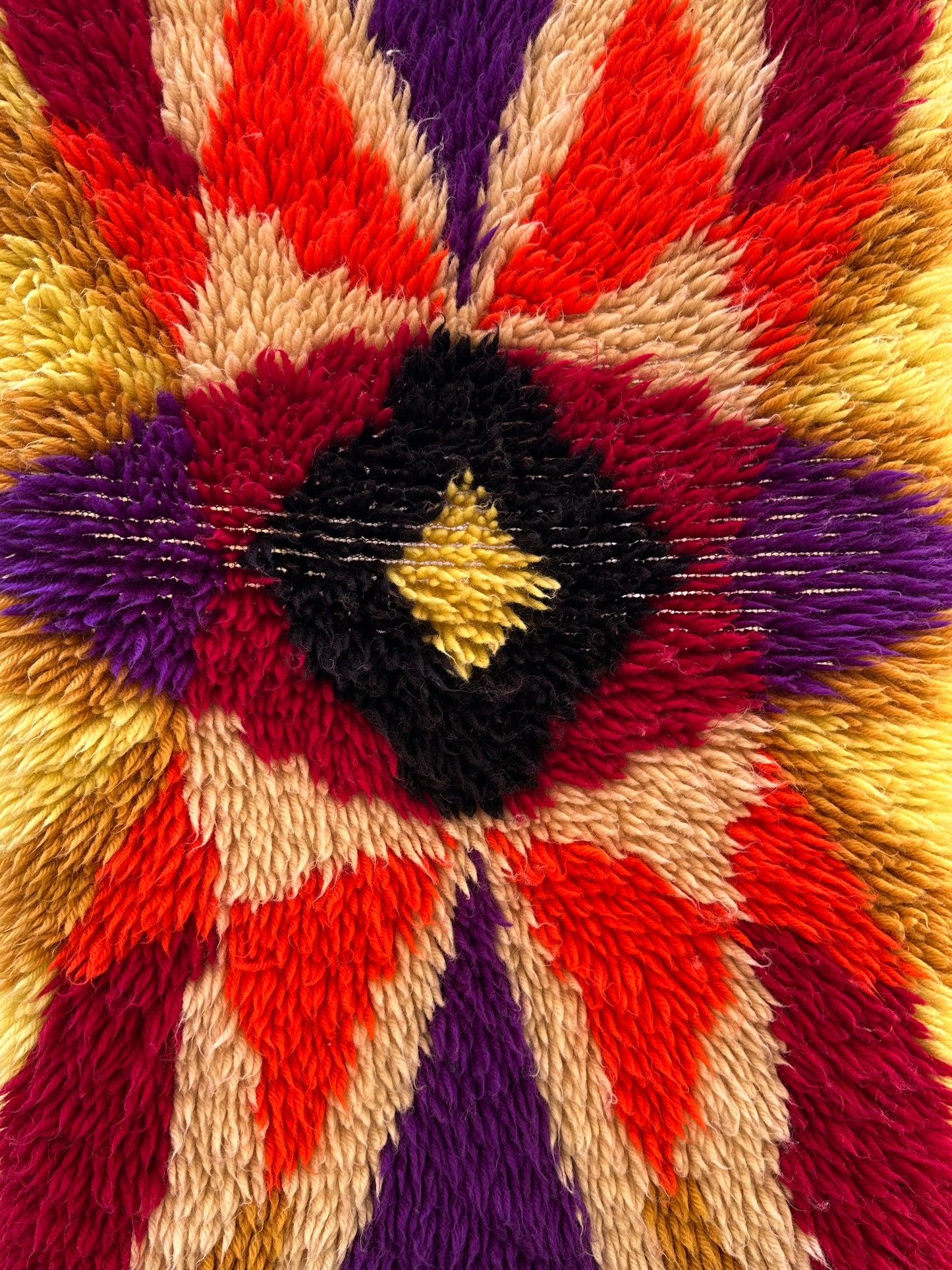 1970s Pile rug