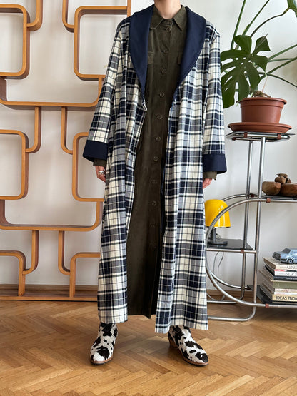 St Michael plaid gown made in UK