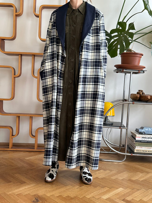 St Michael plaid gown made in UK