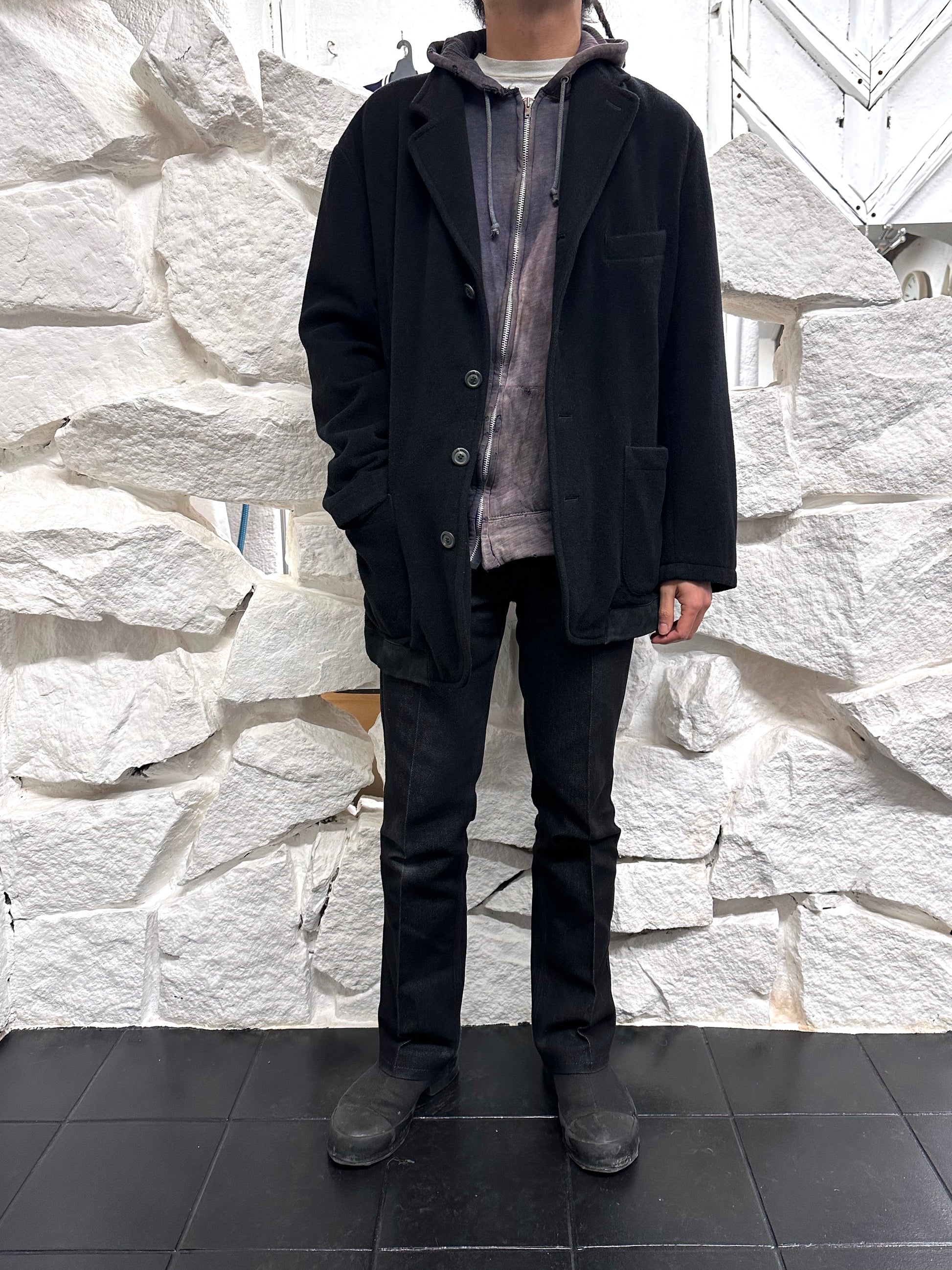 90's Armani Jeans TOTO Praha Vintage clothing store アルマーニ ブラハ 古着屋 90年代 Prague Antipue shop ユーロ古着 Made in Italy ヨーロッパ古着 ヴィンテージ 古着卸