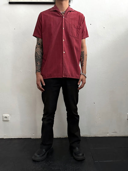 1960s Leisure shirt French 60年代 レジャーシャツ フレンチ フランス買 Toto Praha Vintage clothing shop Antique shop 古着屋 プラハ Showroom appointment Prague ユーロ古着 ヨーロッパ古着 古着卸 ヴィンテージ