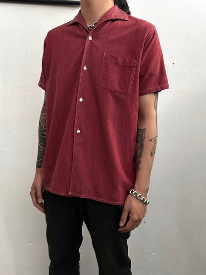 1960s Leisure shirt French 60年代 レジャーシャツ フレンチ フランス買 Toto Praha Vintage clothing shop Antique shop 古着屋 プラハ Showroom appointment Prague ユーロ古着 ヨーロッパ古着 古着卸 ヴィンテージ