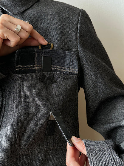 French light wool jacket
