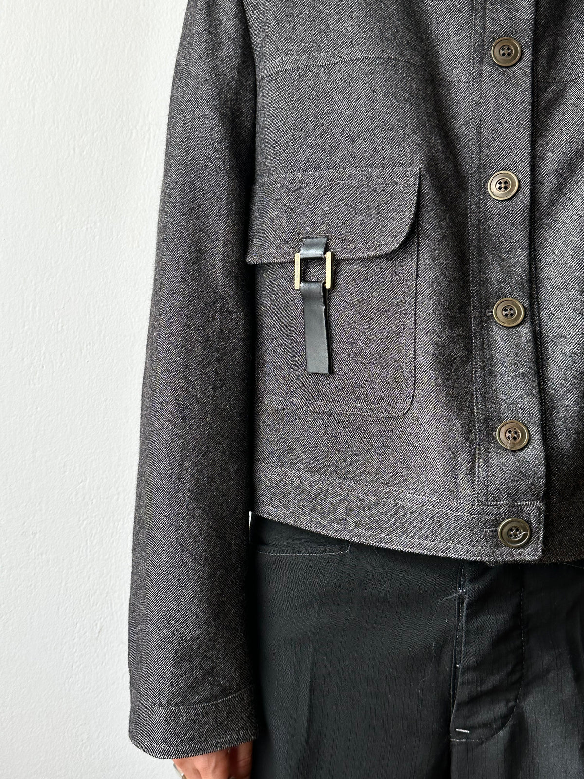 French light wool jacket