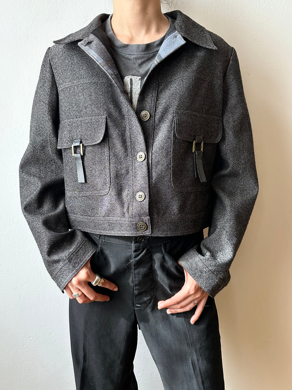 French light wool jacket