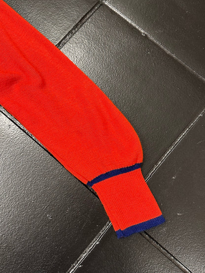 1980s Adidas Acryl cardigan