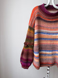 multi-color sweater detachable arms