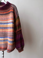 multi-color sweater detachable arms