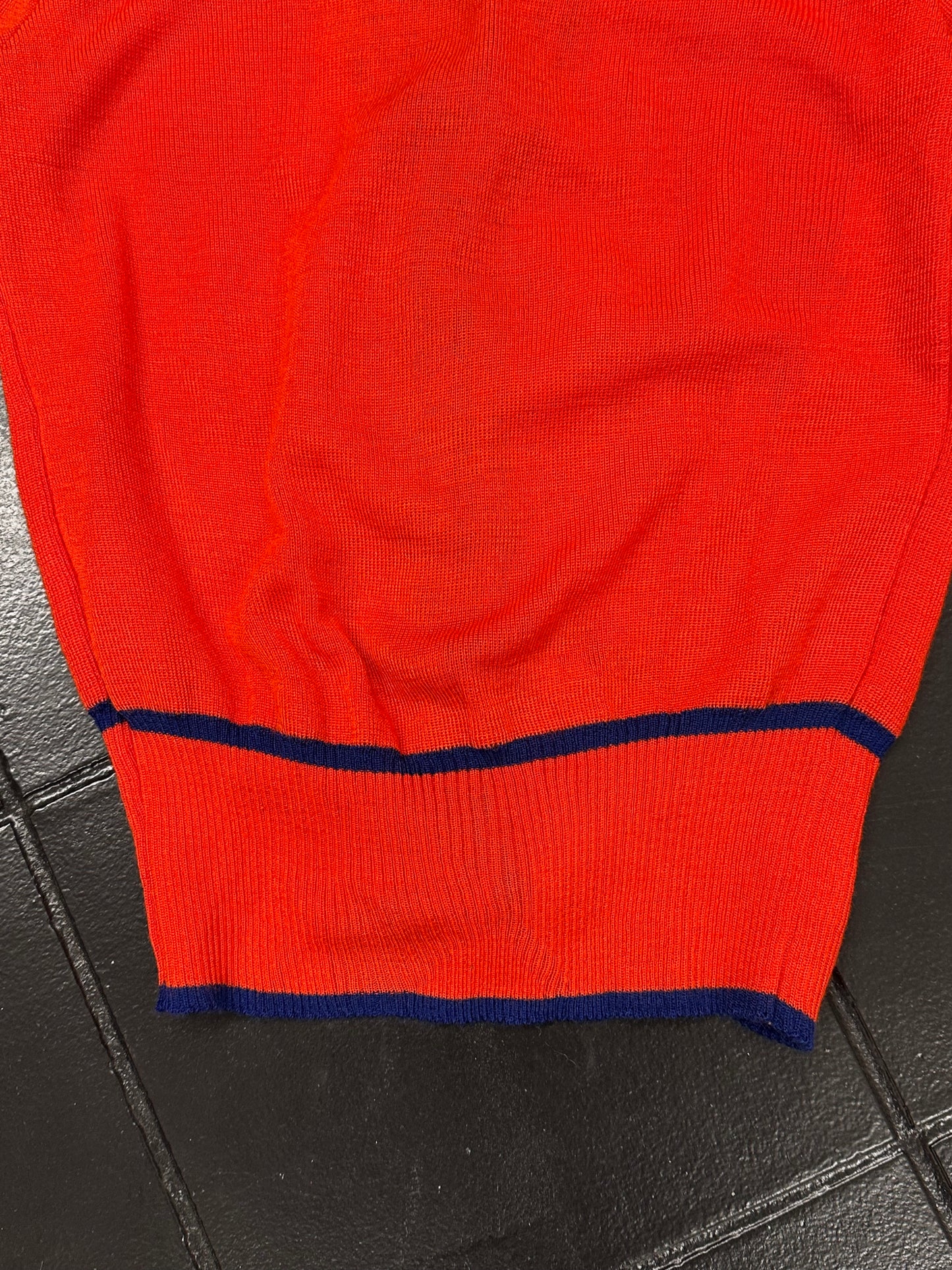 1980s Adidas Acryl cardigan